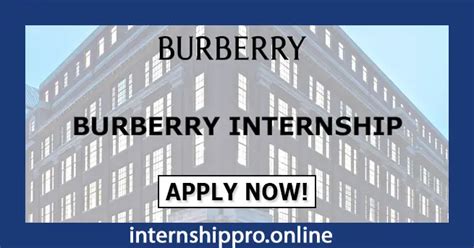 burberry internship summer 2022|Burberry position map.